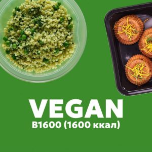 Рацион VEGAN В1600 — Tasty Day, доставка готового питания в Абакане